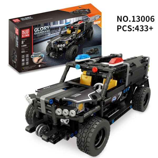 AUTO POLICIA TECHNIQUE CON CONTROL REMOTO 13006