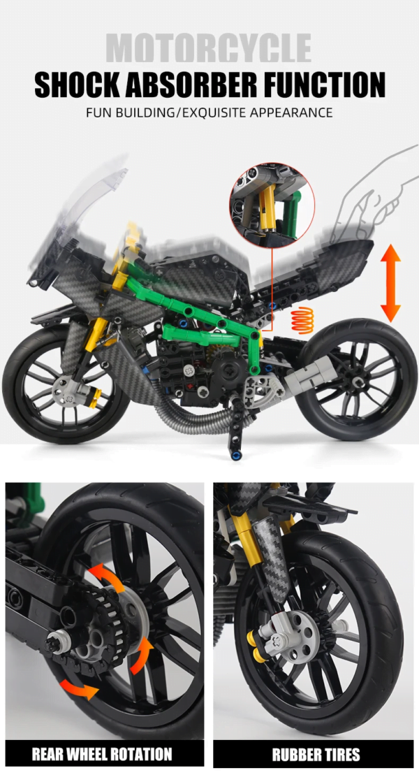 MOTOCICLETA KAWASAKI H2R 23002 - Imagen 6