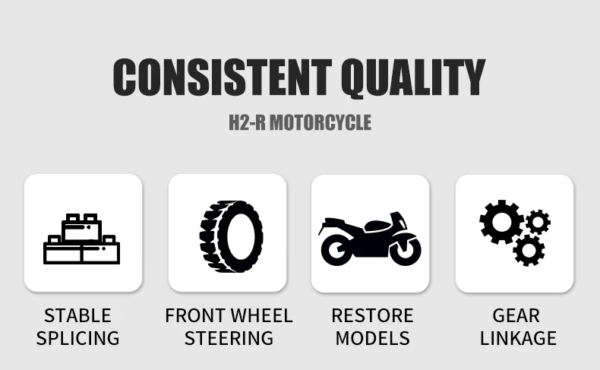 MOTOCICLETA KAWASAKI H2R 23002 - Imagen 2