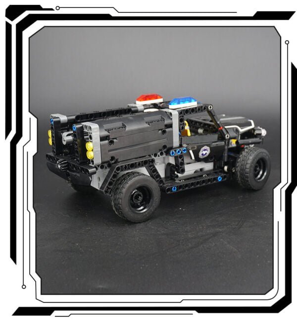 AUTO POLICIA TECHNIQUE CON CONTROL REMOTO 13006 - Imagen 5